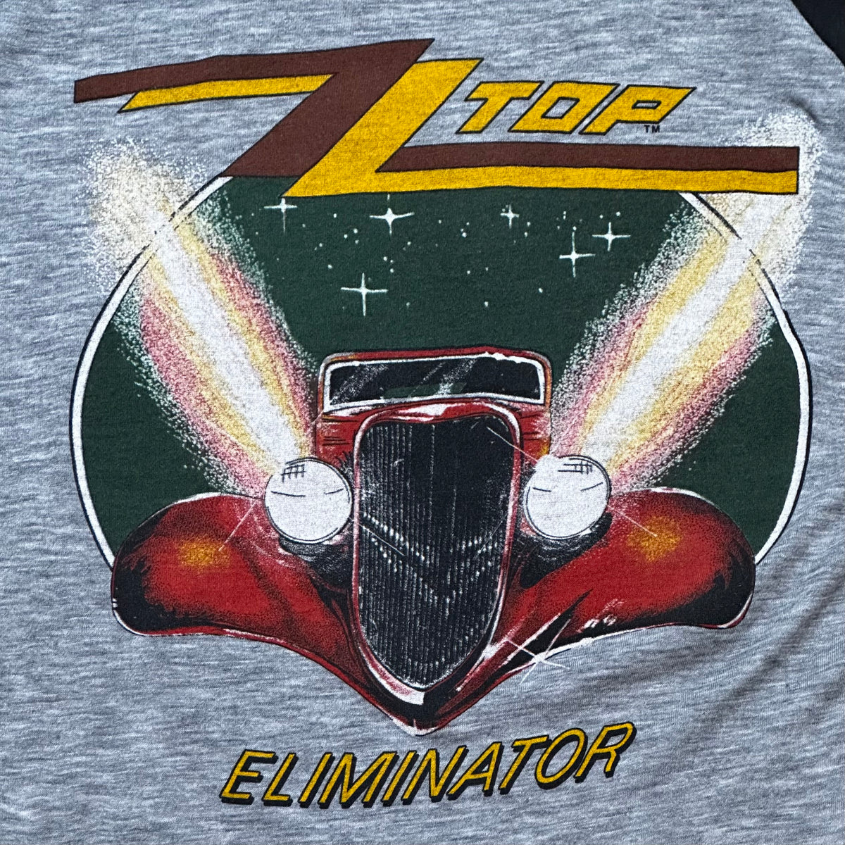 Vintage 1983 ZZ Top Eliminator Tour Shirt Across the USA