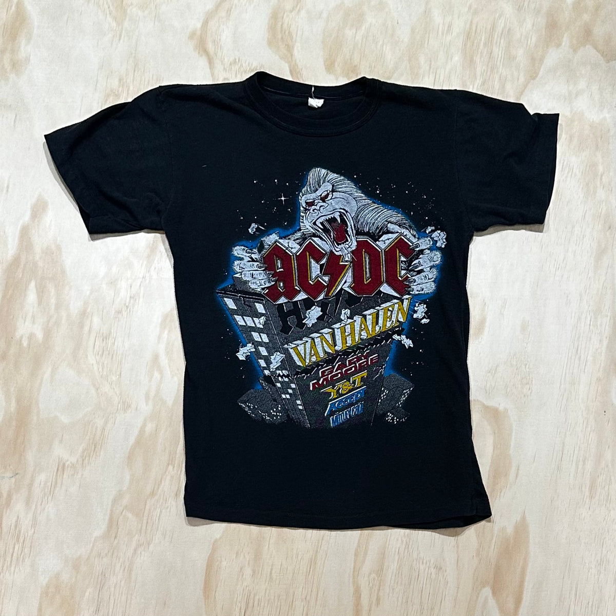 Vintage Rare Monster of Rock 1984 AC/DC Shirt