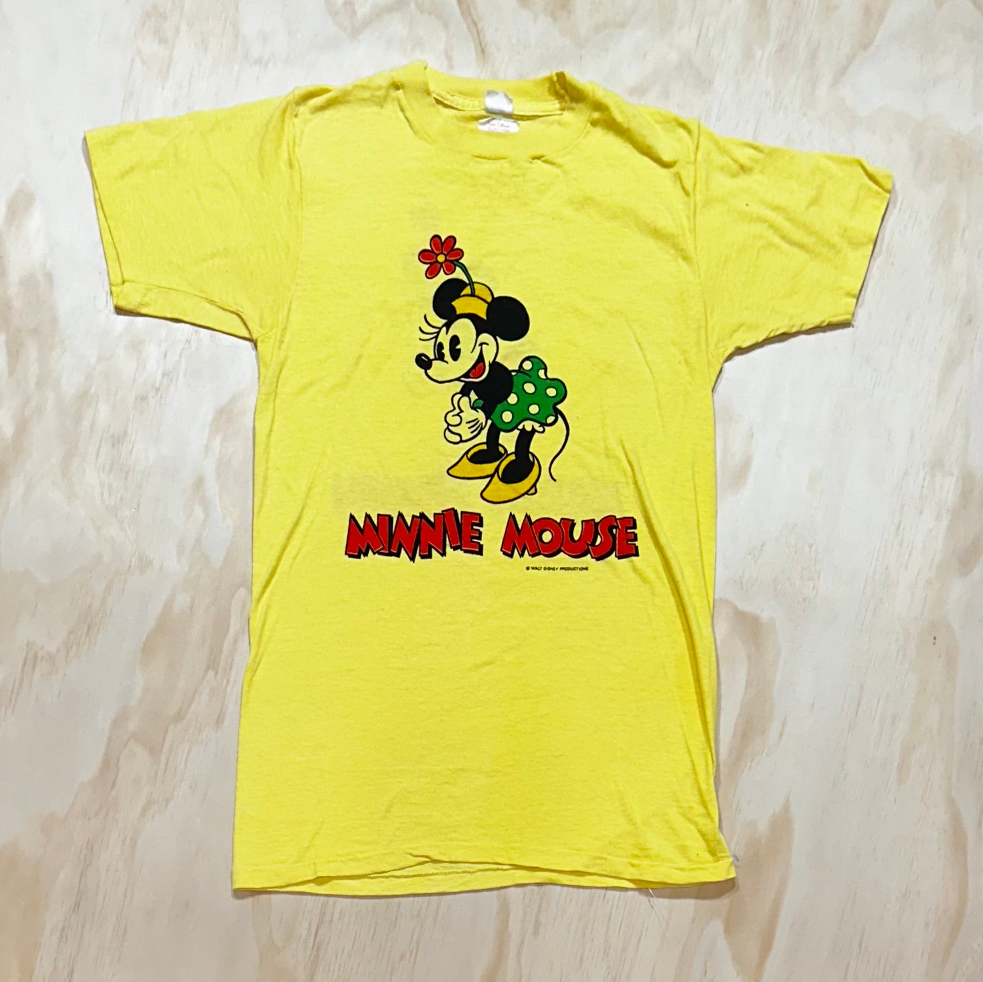 Yellow minnie sale mouse shirt