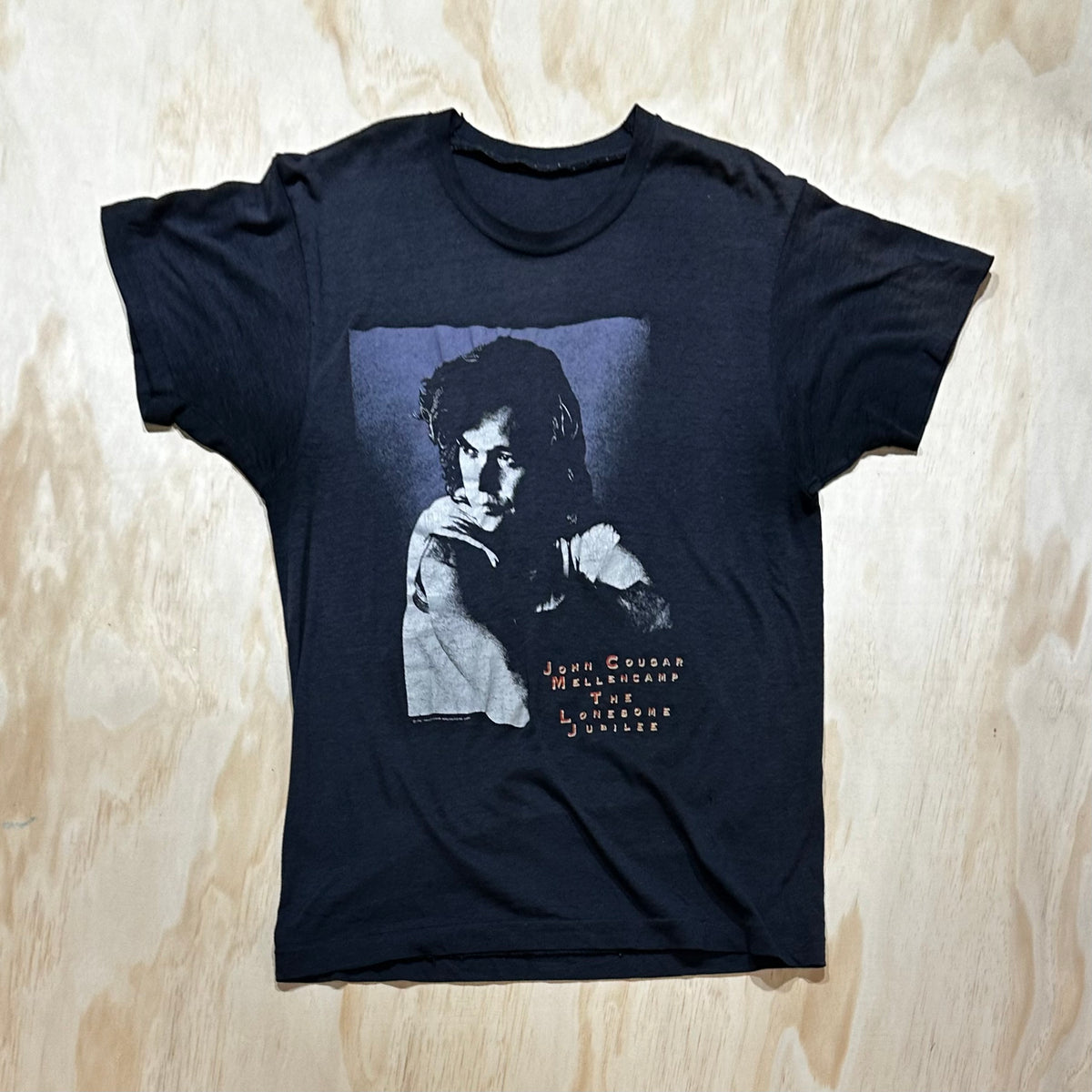 Vintage John Cougar Mellencamp T-shirt The Lonesome Jubilee