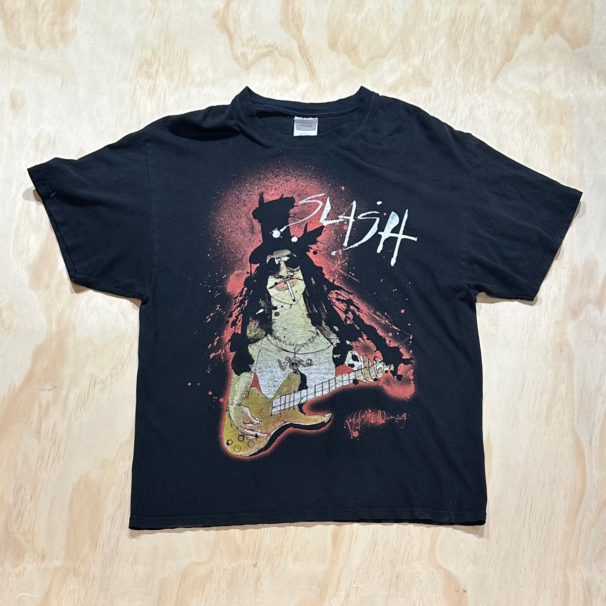 Vintage 2011 Slash Band Tee • Ralph Steadmam Graphic • Tour Shirt