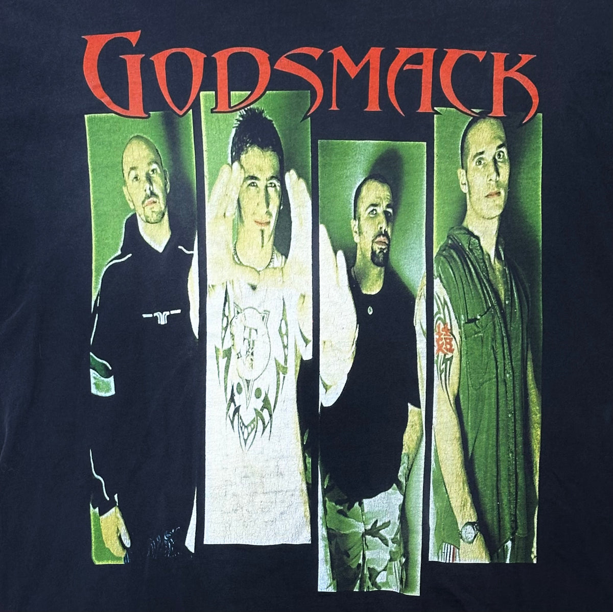 Vintage 90s Godsmack voodoo tour t-shirt