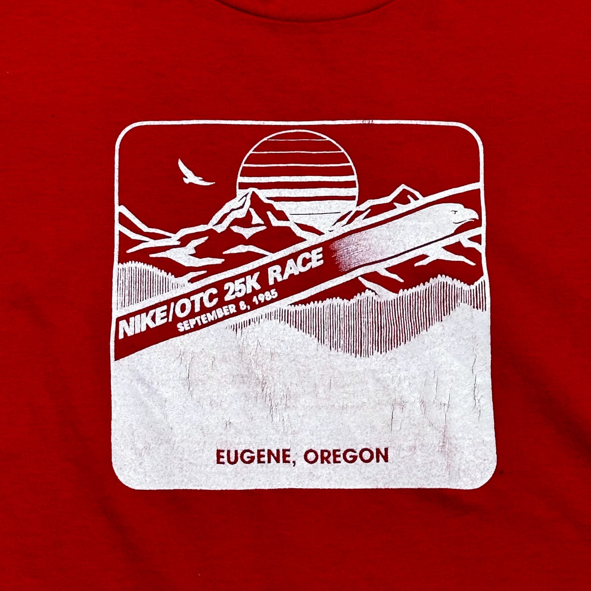 Vintage 1985 Nike OTC 25k Race T-shirt