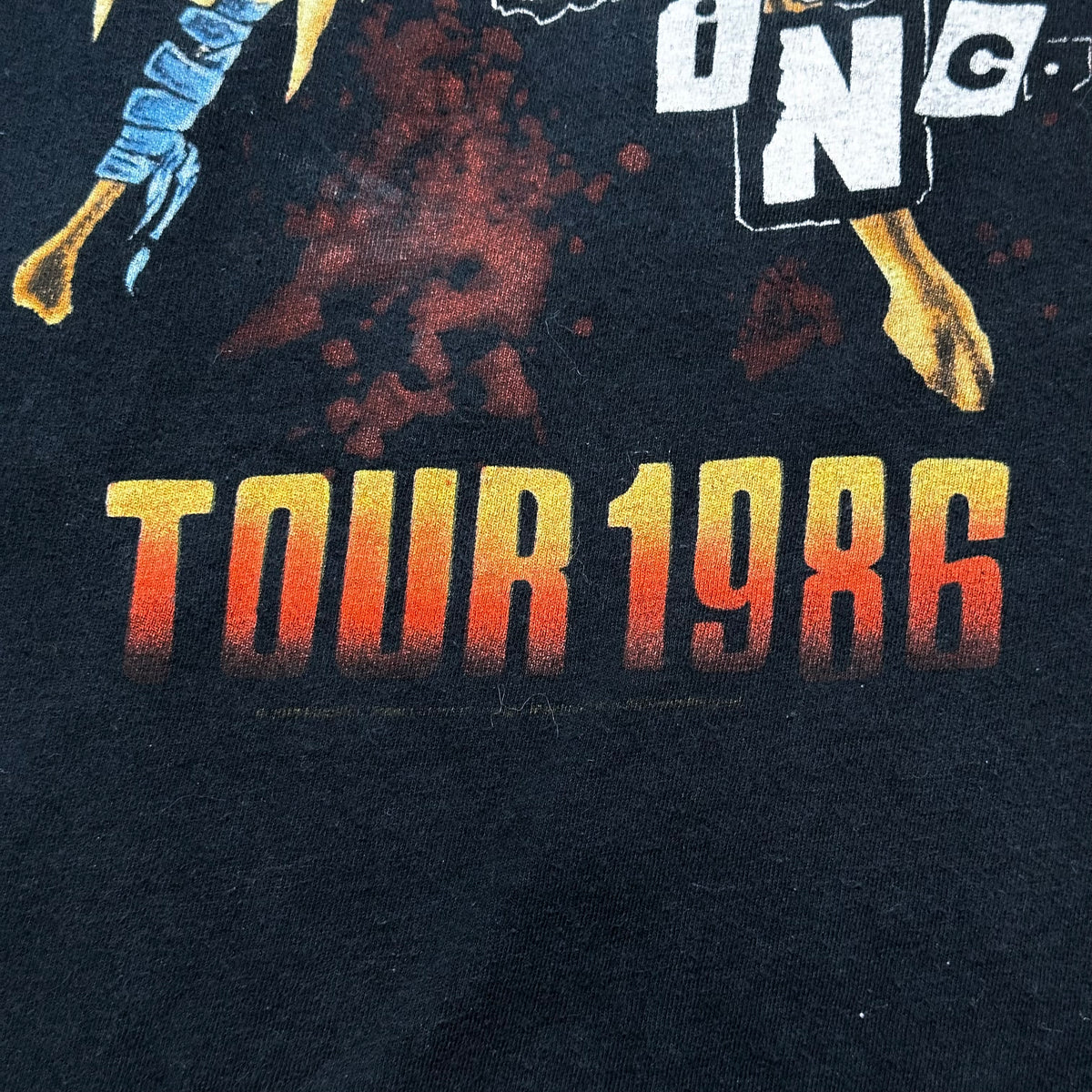 Vintage Metallica Damage Inc Tour 1986 T-Shirt