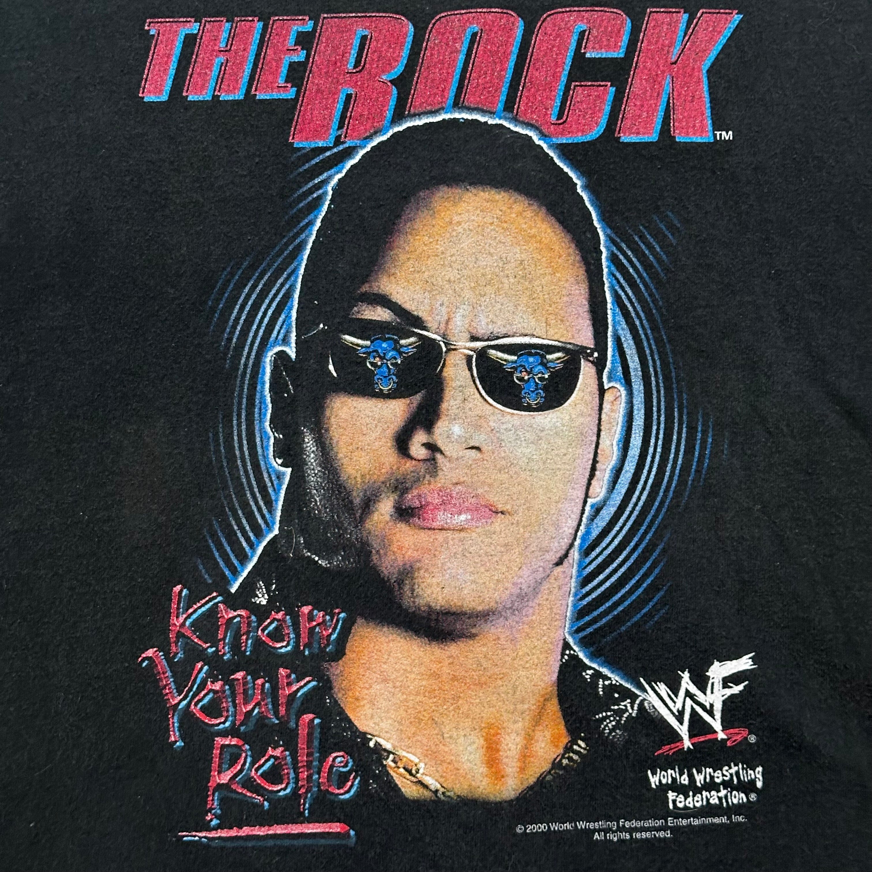 Fashion VINTAGE WWF the Rock