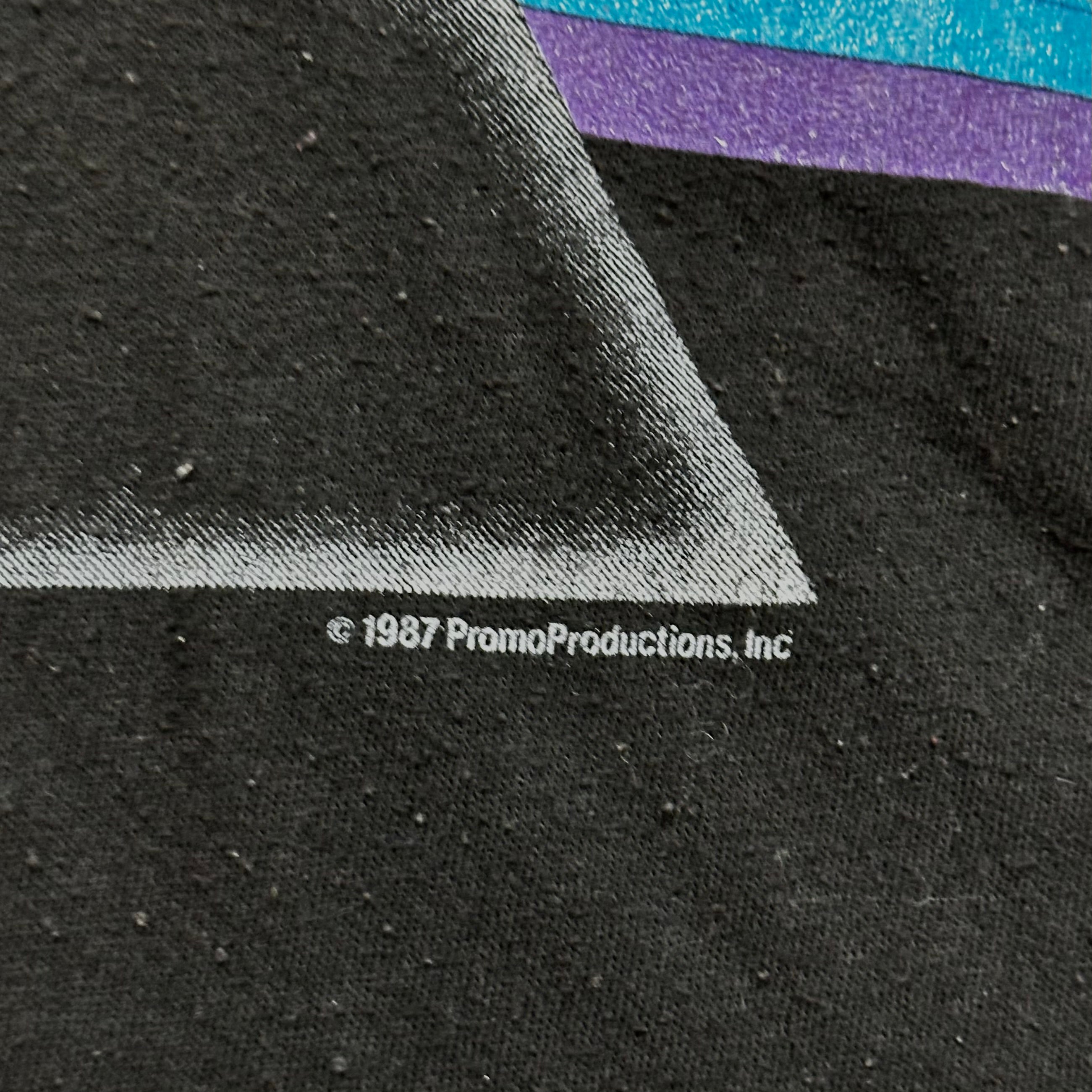 Vintage 1987 Pink Floyd Dark Side of the Moon Tour T-Shirt