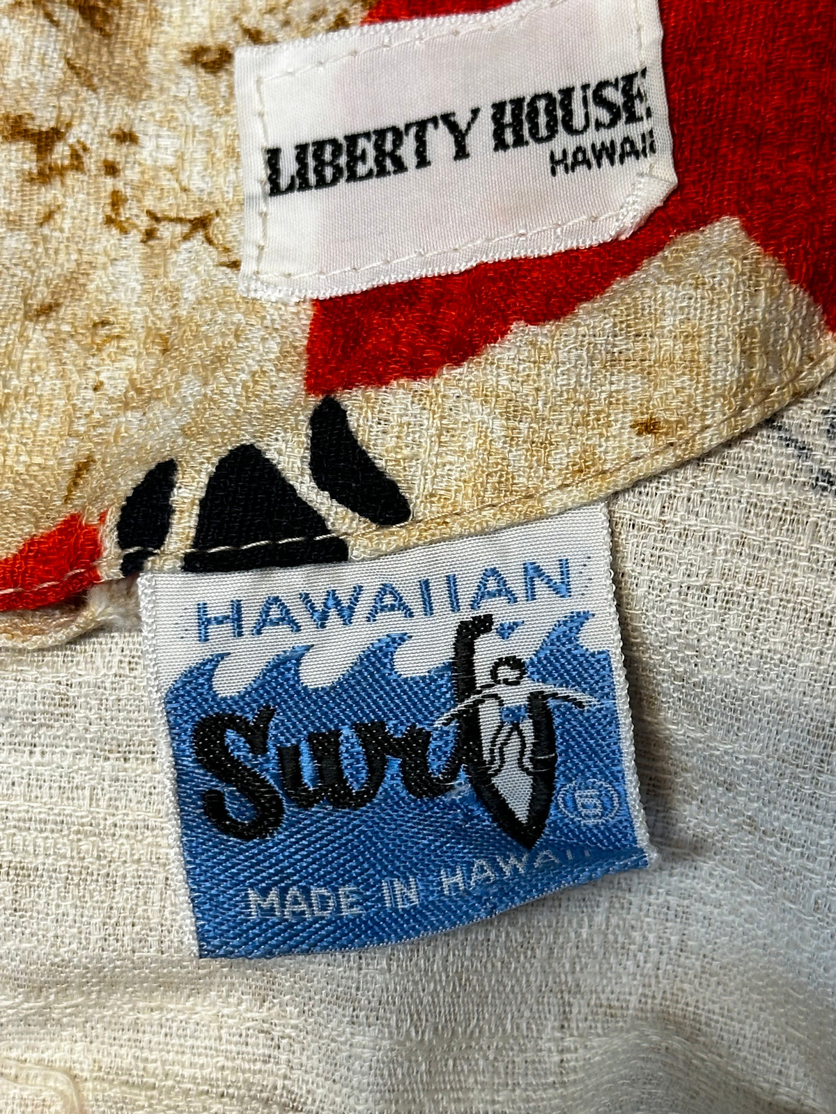 Vintage 60s/70s Hawaiian Pake Muu Novelty Print Dress Liberty House