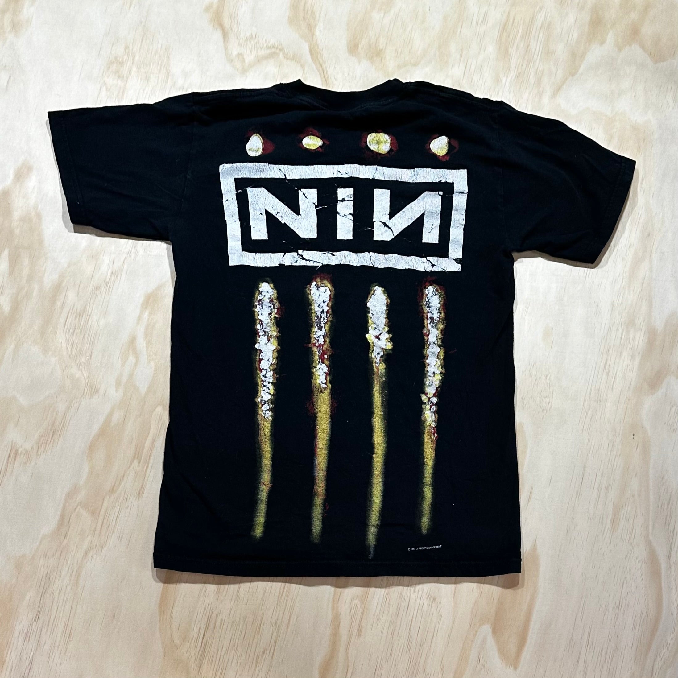 Vintage 1995 Nine Inch Nails The Downward Spiral T-Shirt – Mintage Vintage