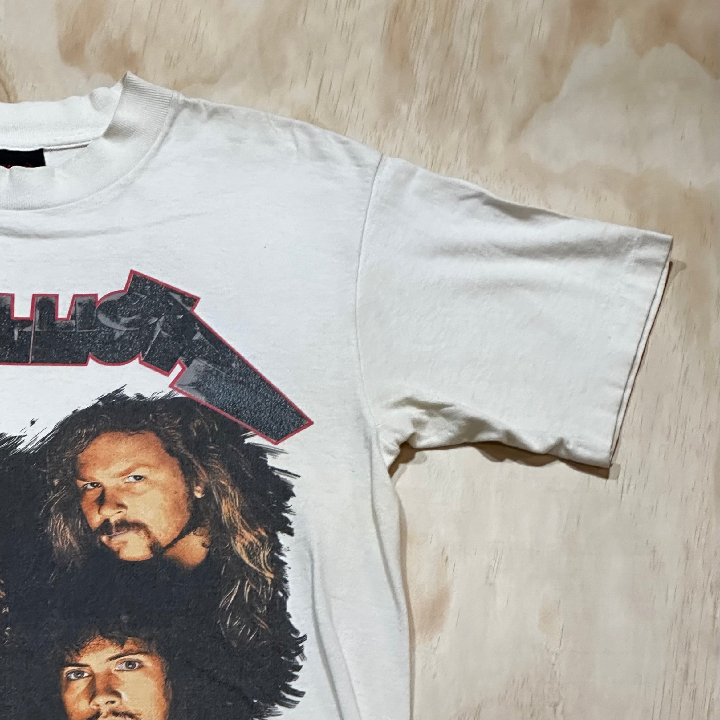 Metallica 1991 t shirt hot sale