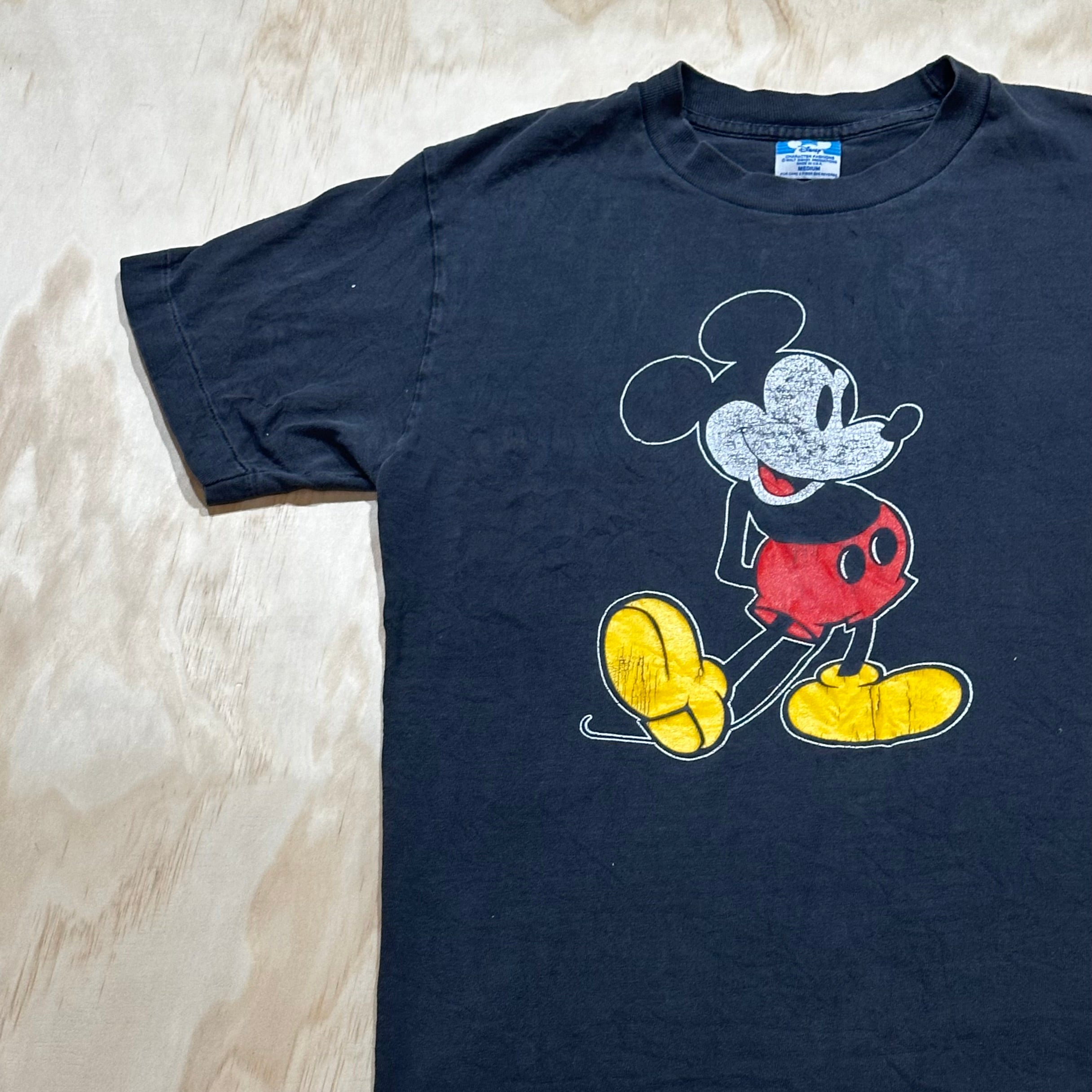 80s Walt Disney World Mickey Mouse 1980 store Topstitch Jersey t-shirt Large