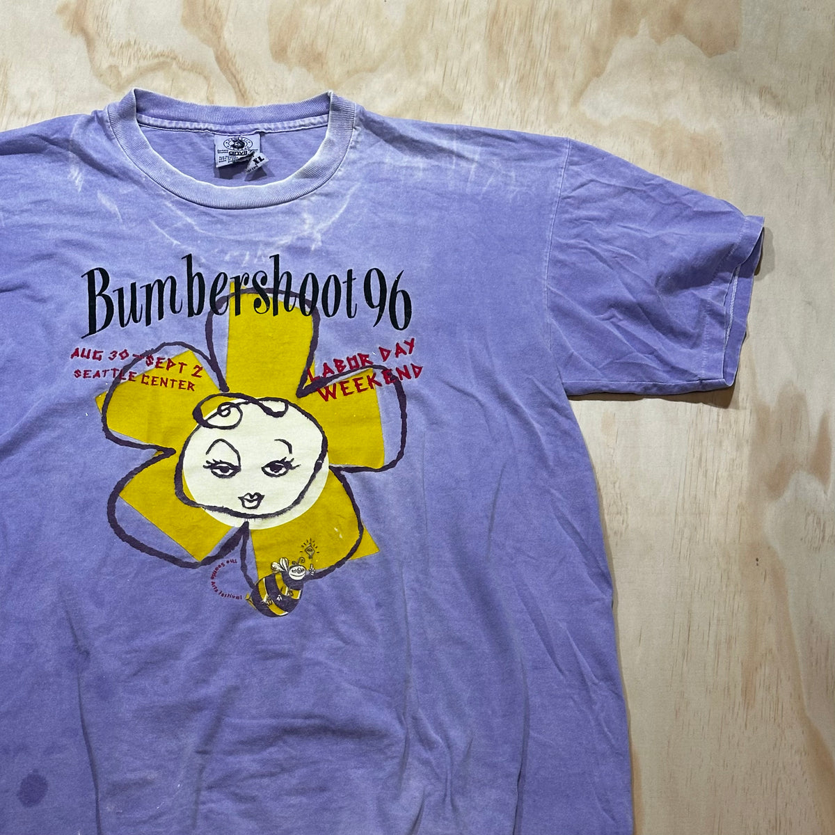 Vintage 1996 Bumbershoot Festival t-shirt • The Seattle Arts Festival