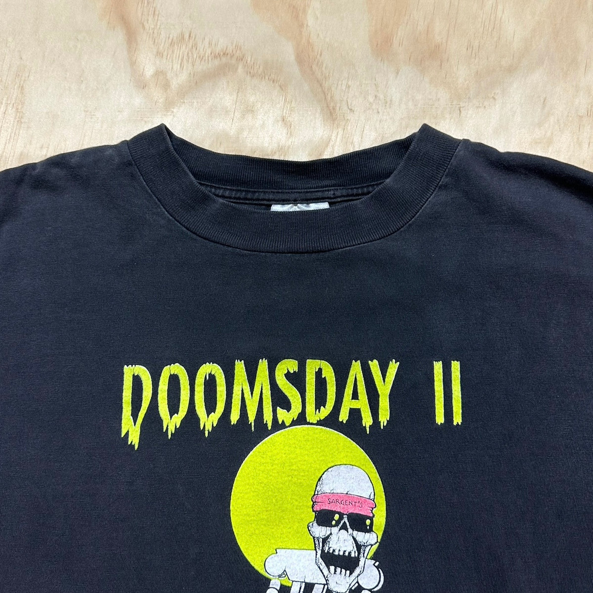 Vintage 80s Dooms Day ll Tee Shucking & Jivin’ Barley Survin’