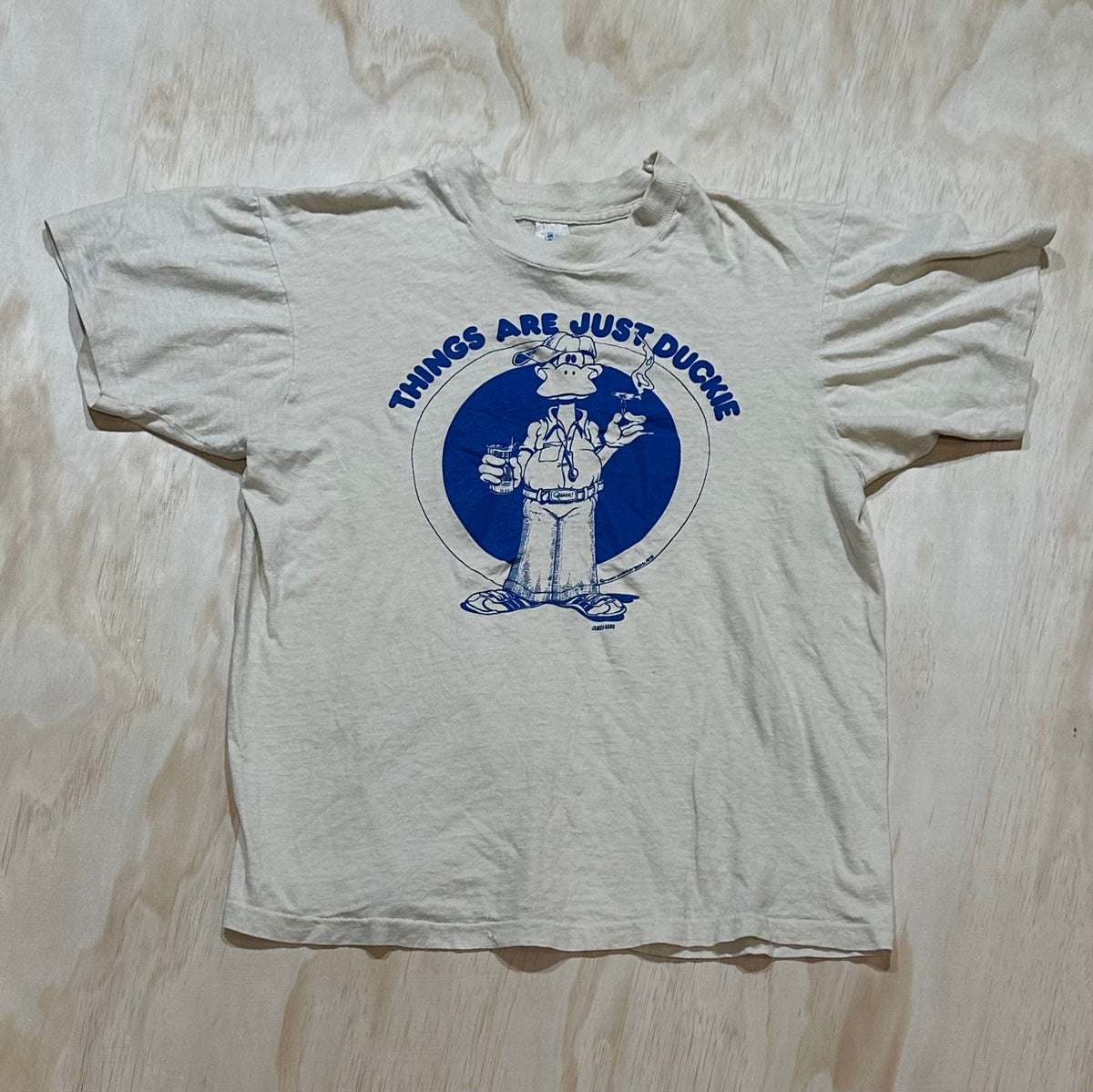 1978 Nike Pinwheel Vintage Things Are Just Duckie graphic t-shirt James Gang