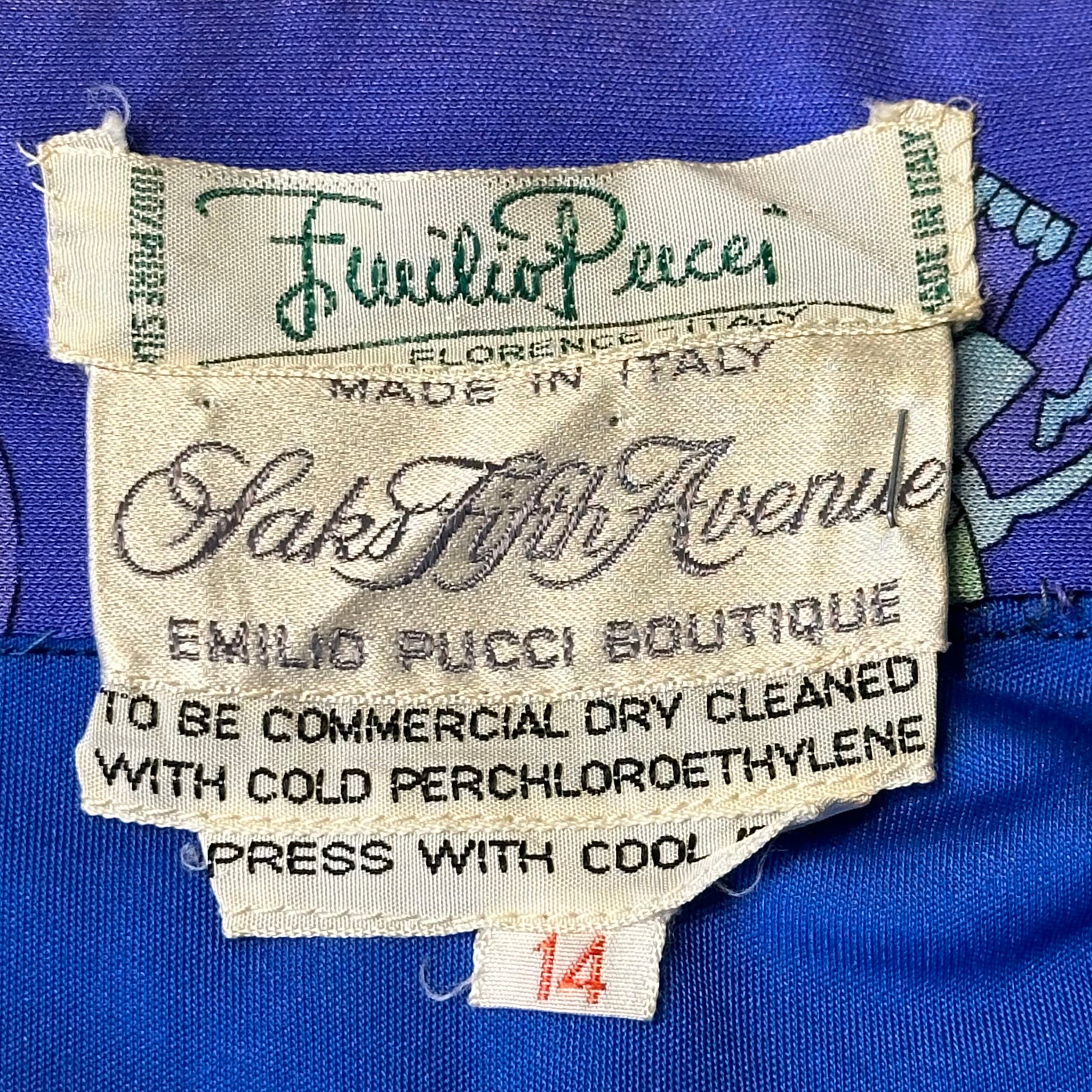 Vintage Saks Fifth cheapest Avenue 14