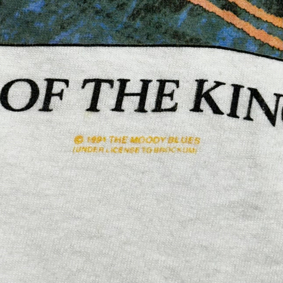 Vintage The Moody Blues 1991 Tour of the Kingdoms T-Shirt