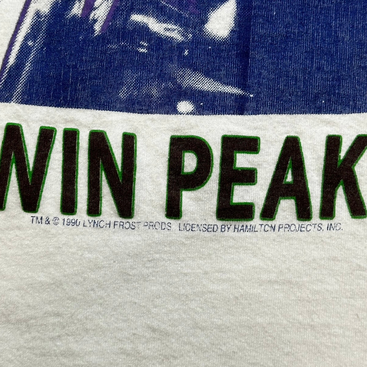 Vintage 90s Twin Peaks Tv Tshirt • Big Ed & James Hurley 1990