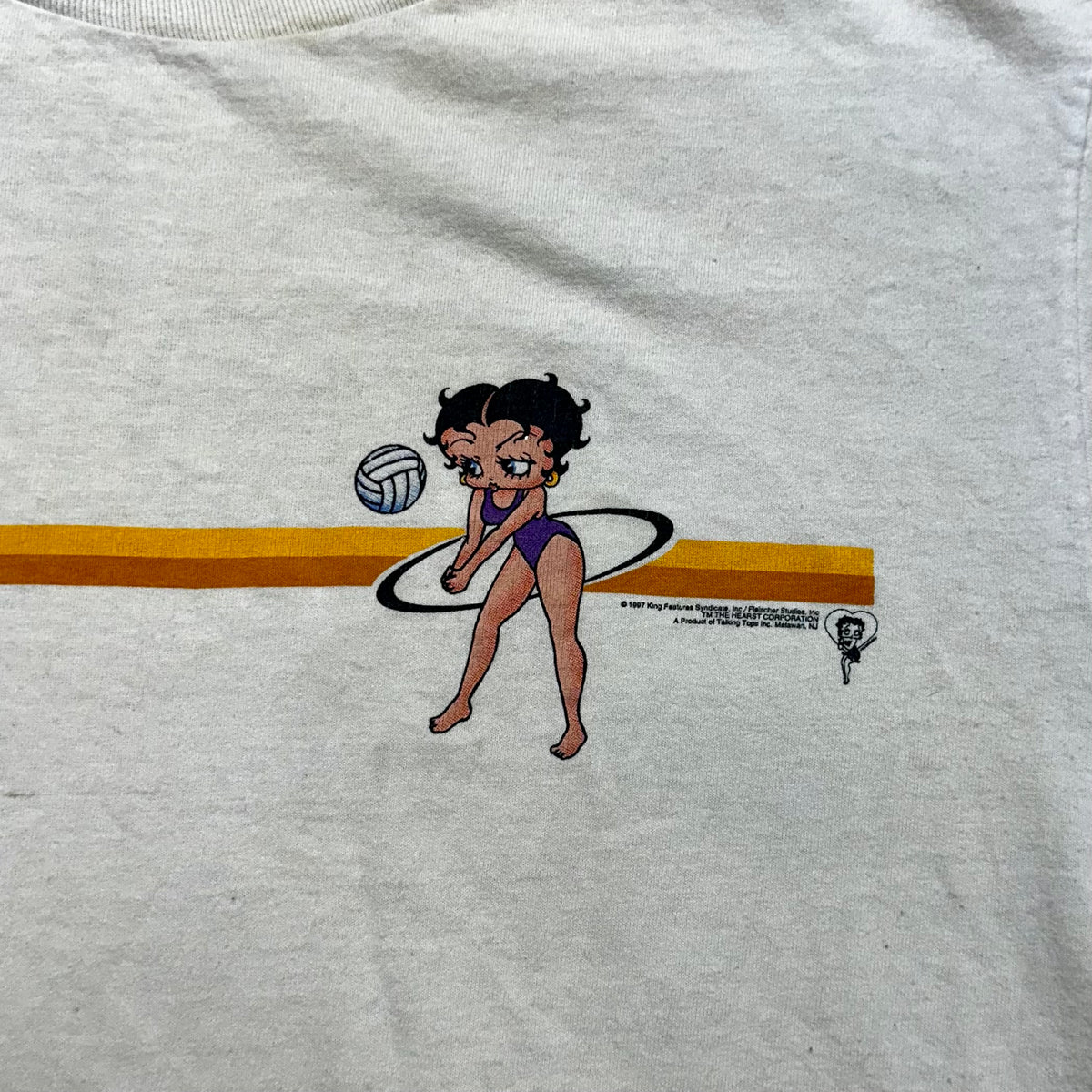 Vintage 90s Betty Boop Volleyball Tshirt 1997