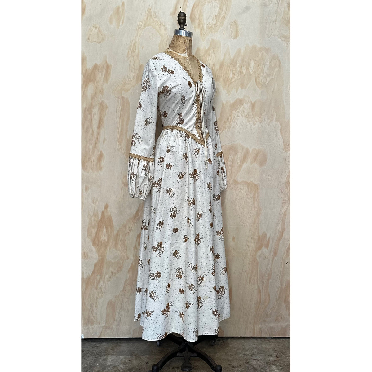 Vintage 1970s Gunne Sax Black Label Dress