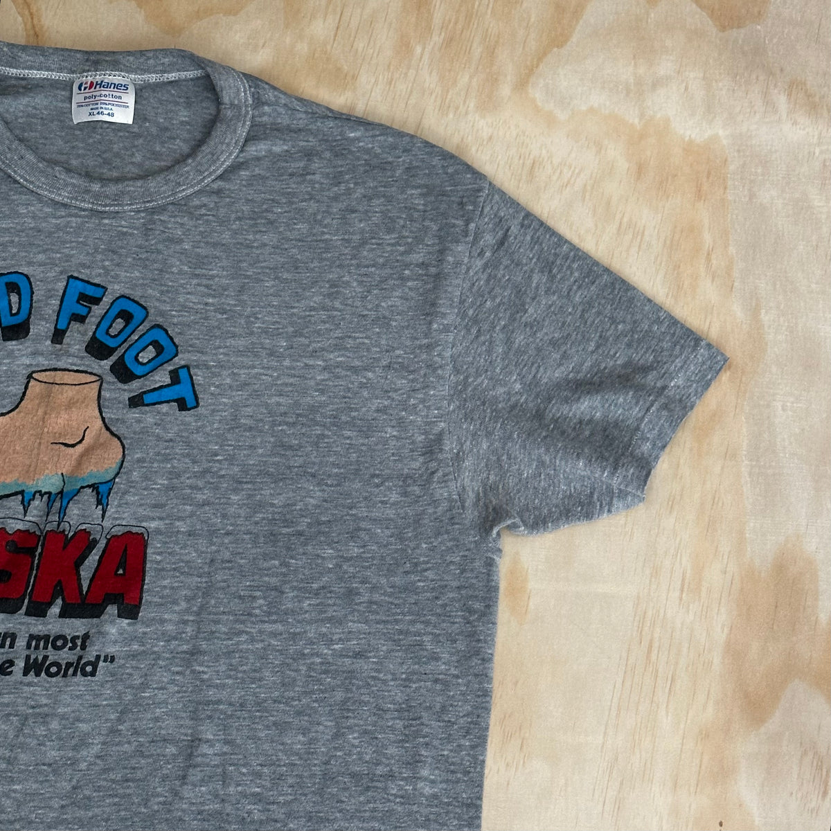 90s Vintage Cold Foot Alaska T-shirt