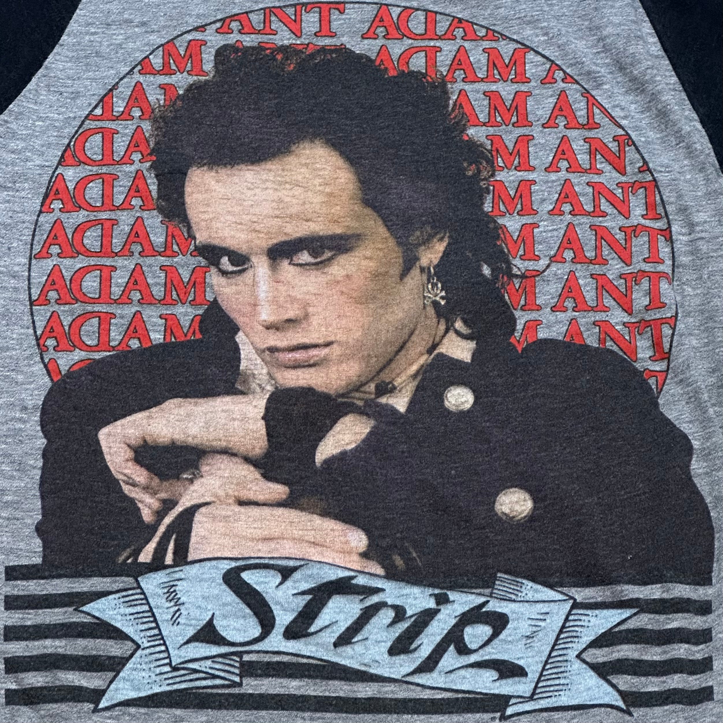 【90s USA製】ADAM ANT 1995 Tour バンドT XL 80's Adam Ant “Vive Le Rock” World Tour'85 Tシャツ 240831H