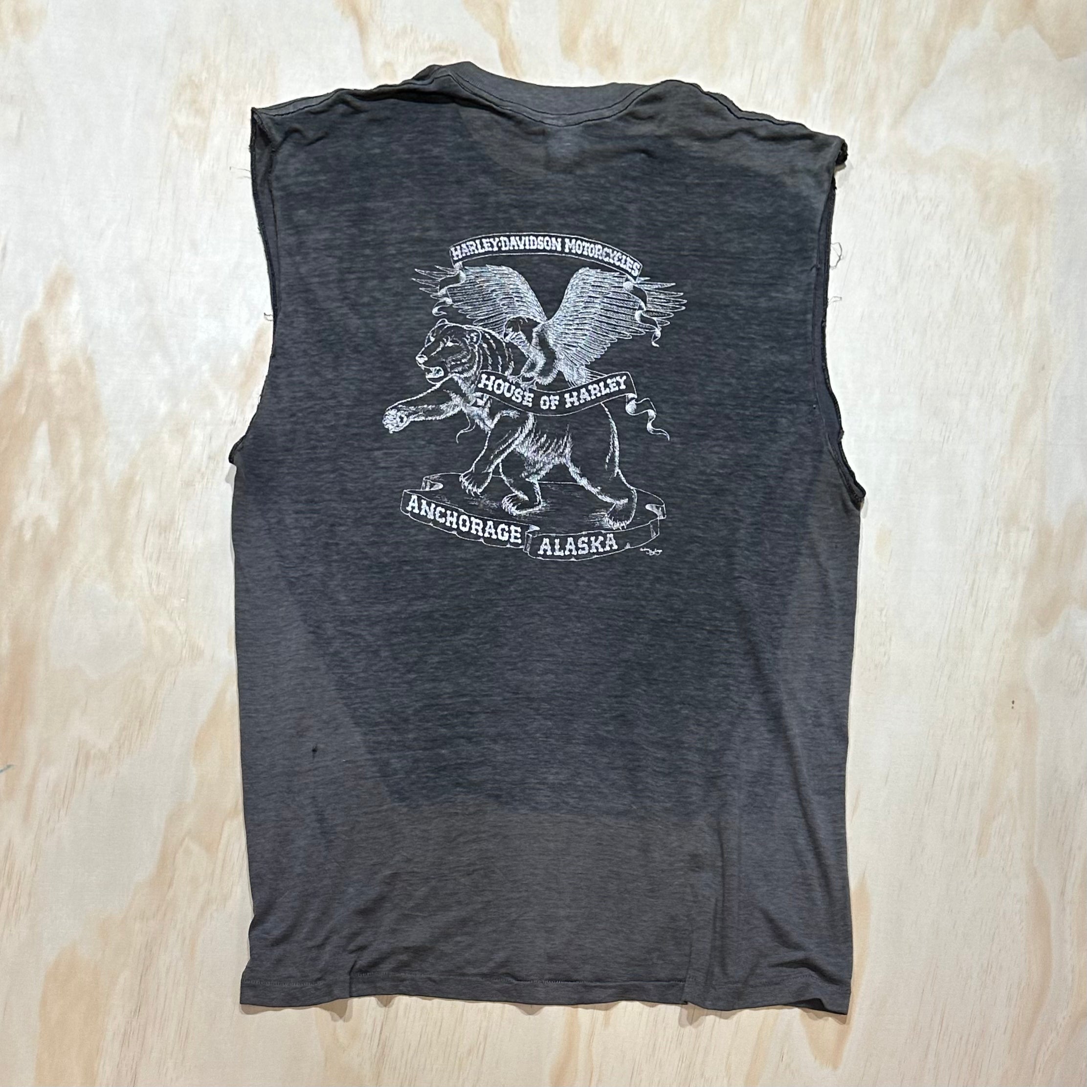 1985 Vintage Harley Davidson House Of Harley Anchorage Alaska