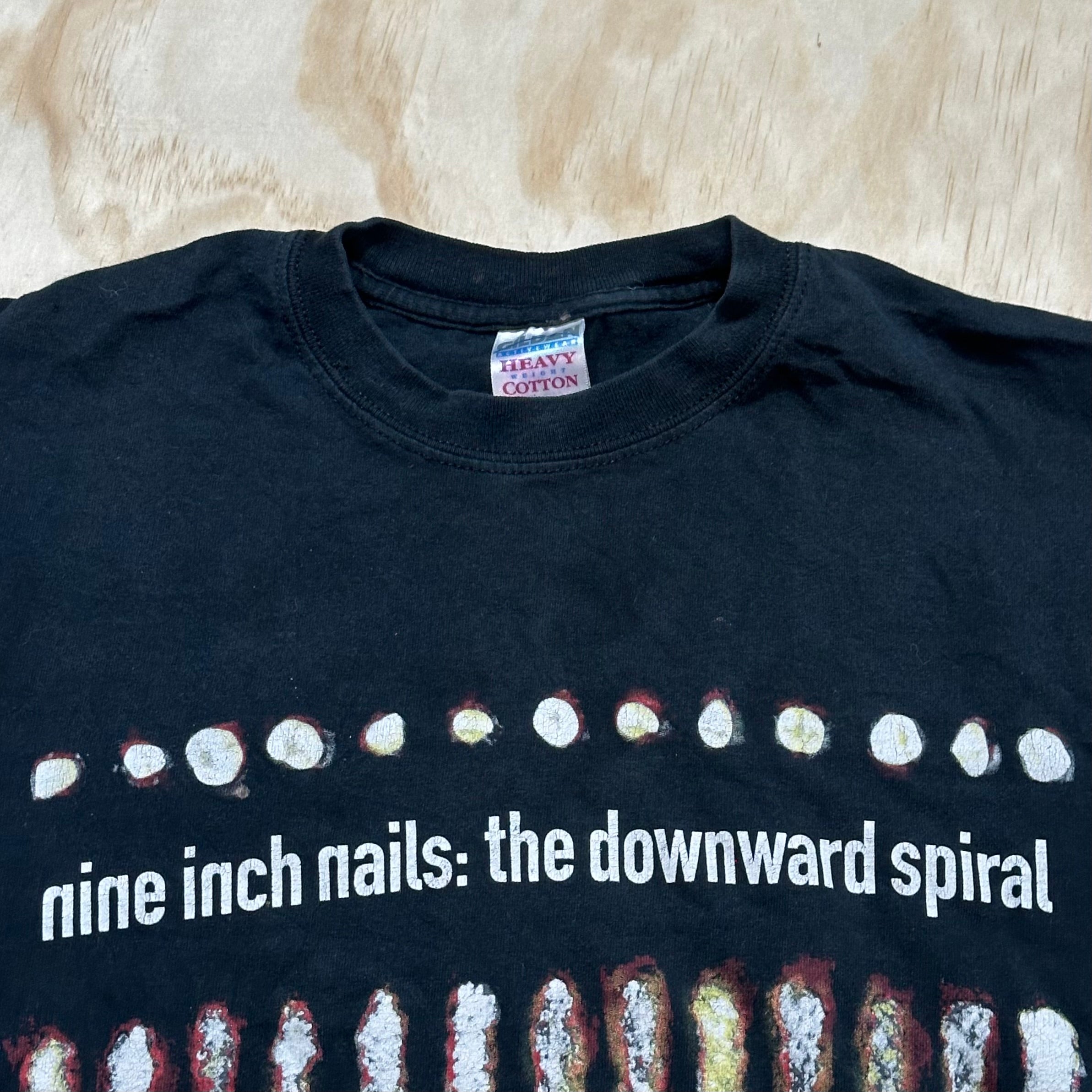 【美品】The Downward Spiral ヴィンテージ tシャツ Nine Inch Nails - EXTREMELY RARE Vintage - 