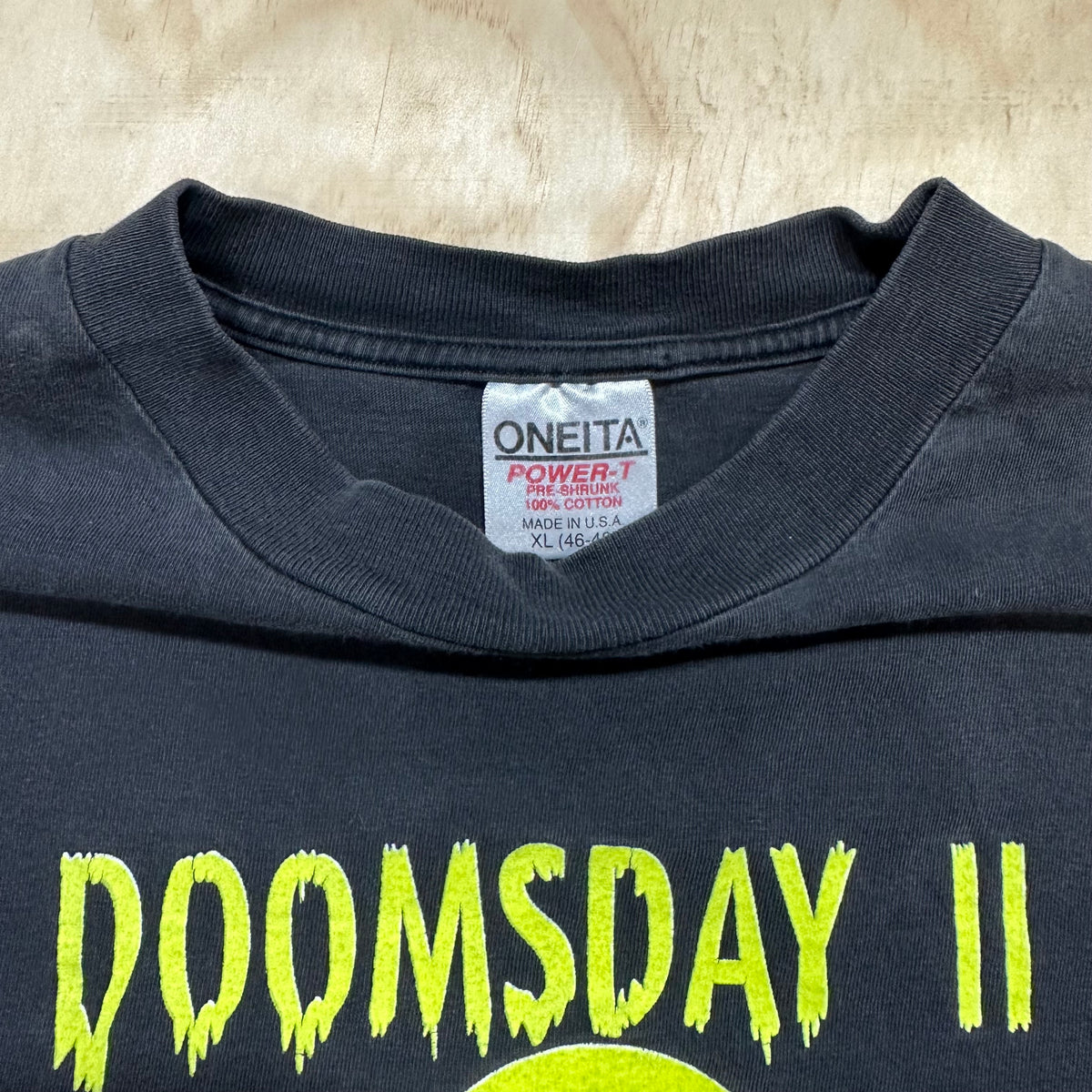 Vintage 80s Dooms Day ll Tee Shucking & Jivin’ Barley Survin’