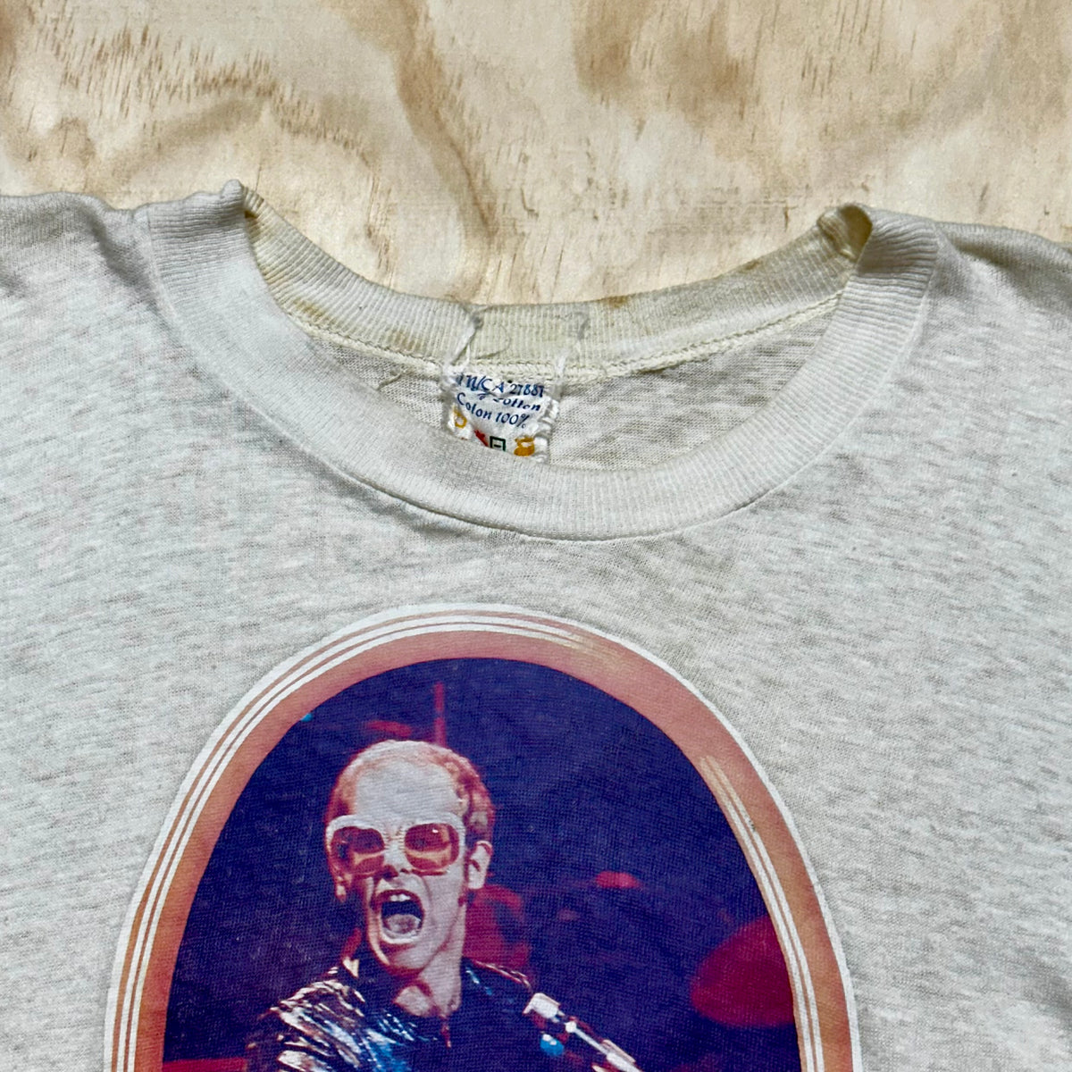 Vintage 70s Elton John Tour T-Shirt