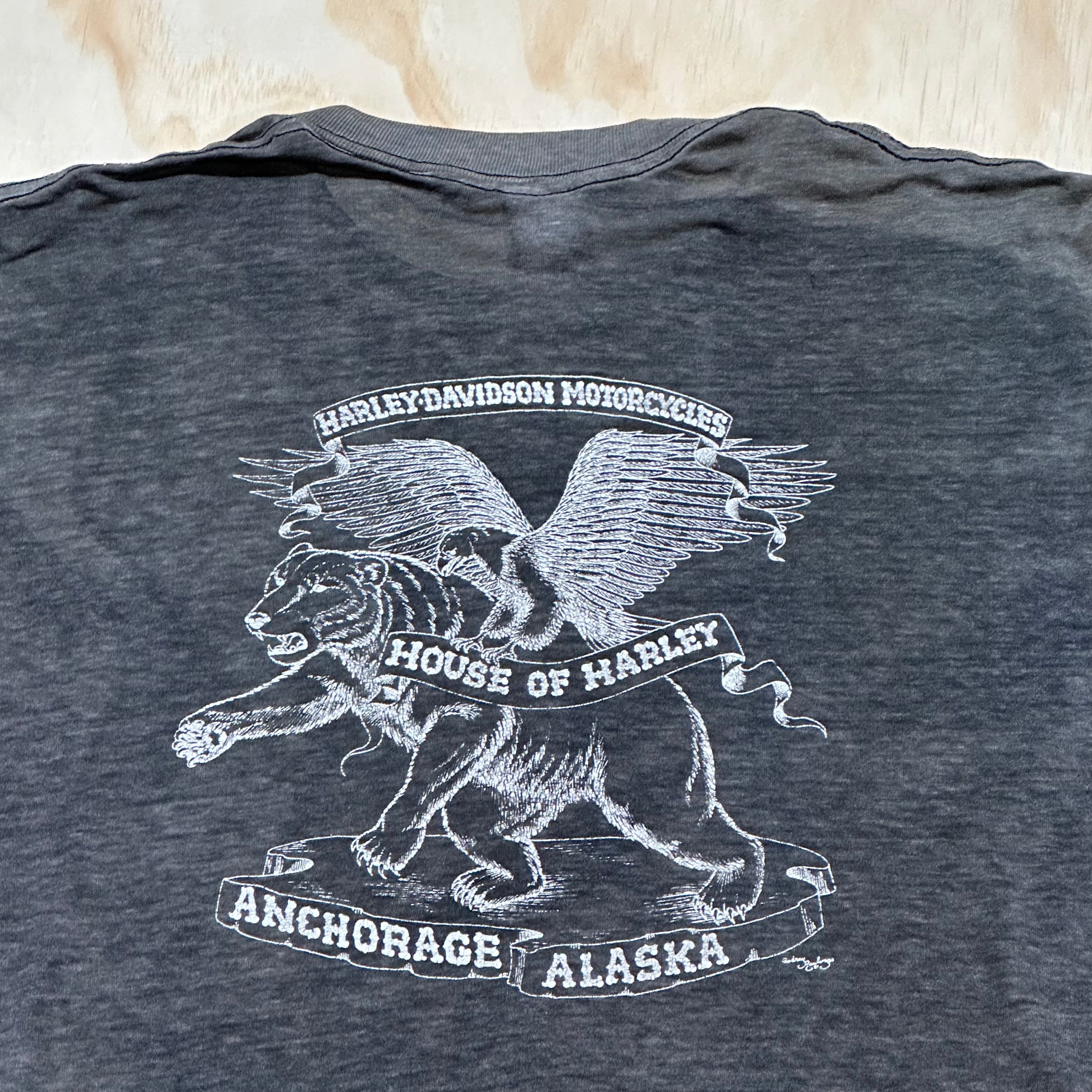1985 Vintage Harley Davidson House Of Harley Anchorage Alaska