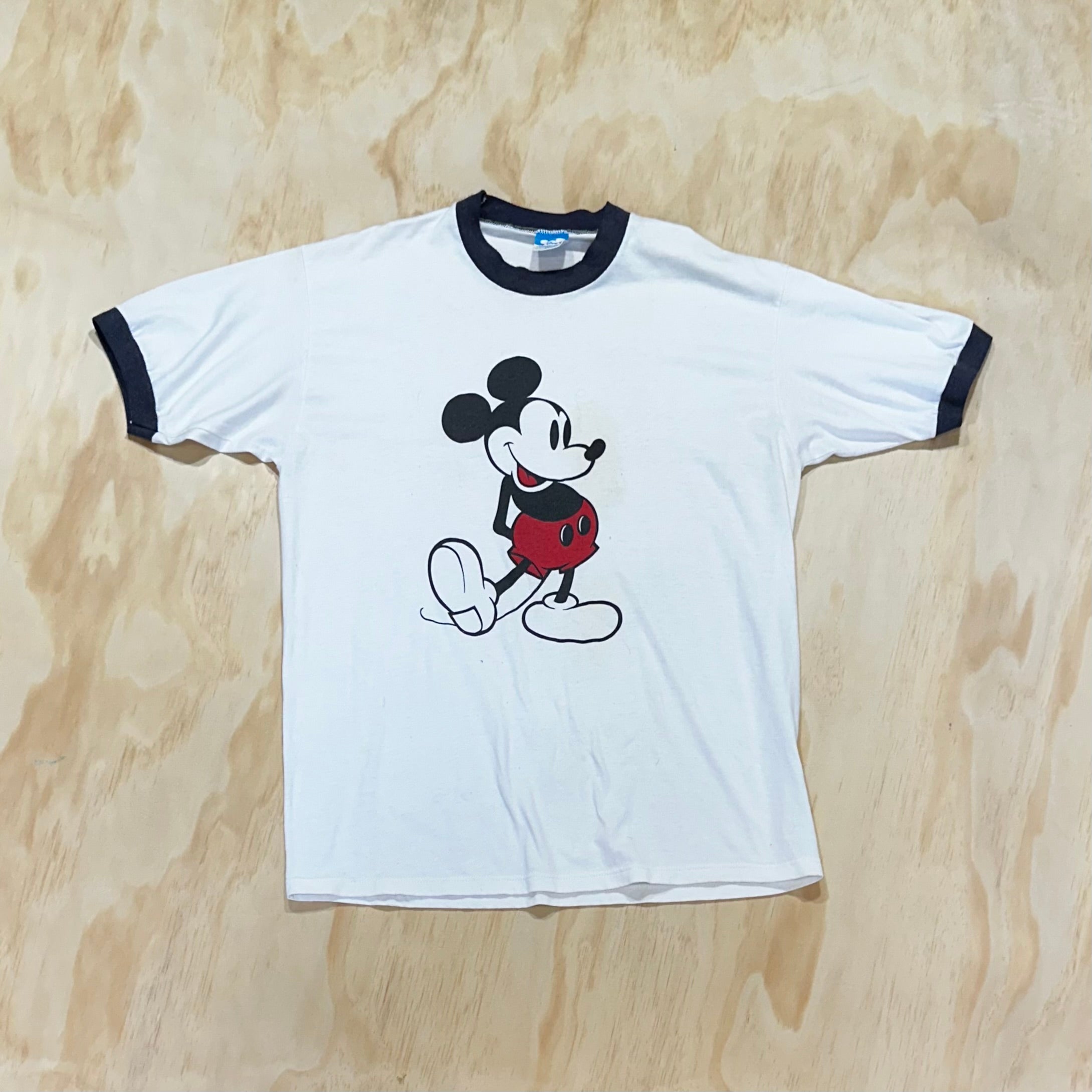 80s Mickey's Team Florida Mickey Mouse Disney World Ringer Jersey t-shirt 2024 Large