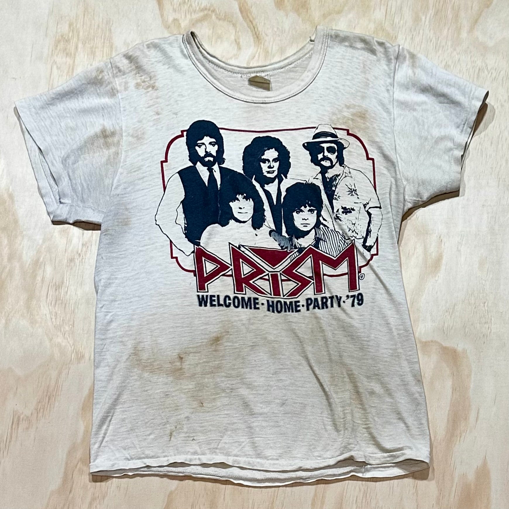 Vintage 70s Prism t-shirt Welcome Home Party 1979 Tour – Mintage