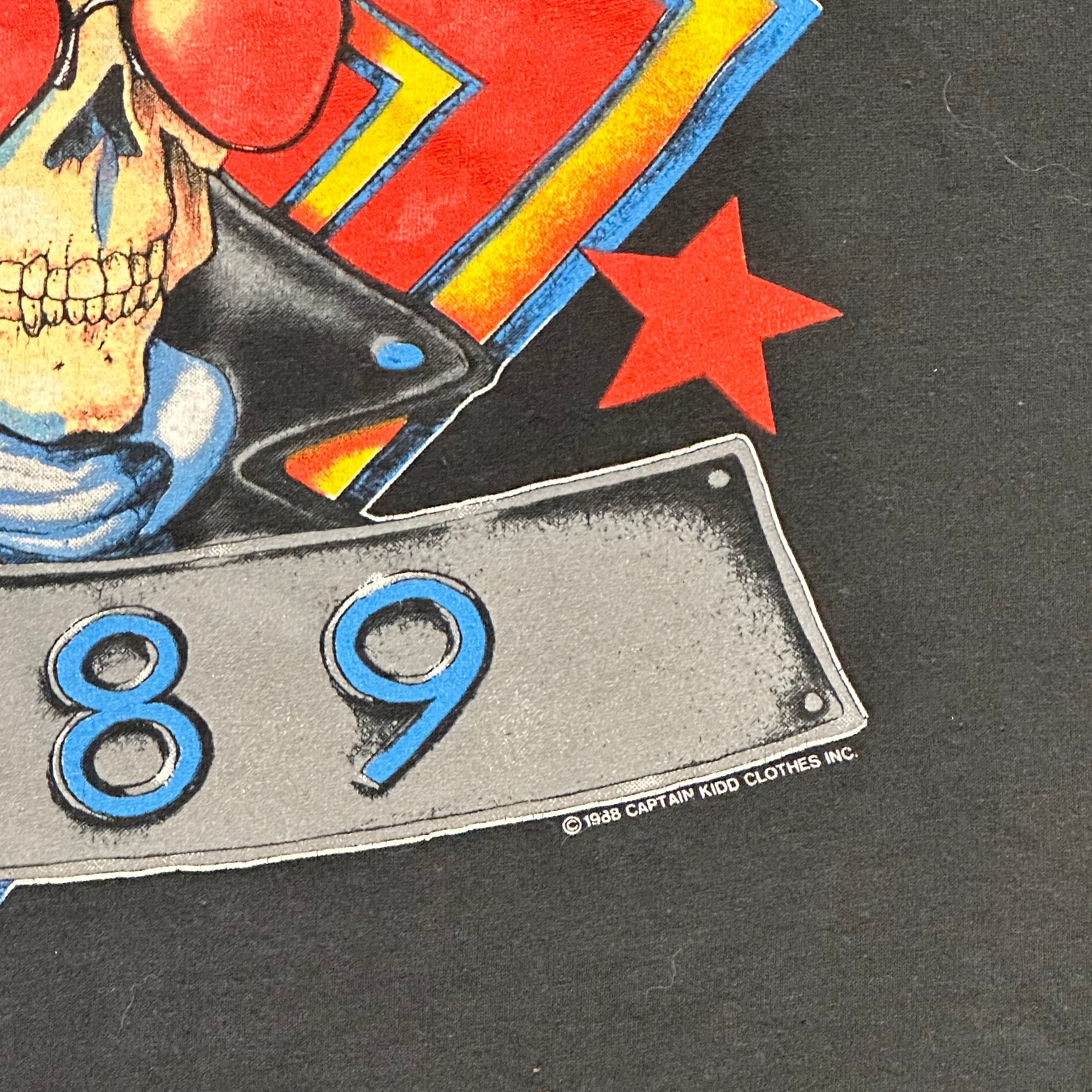 1989 Vintage Bon Jovi tour tee 'We're back kickin' ass' shirt