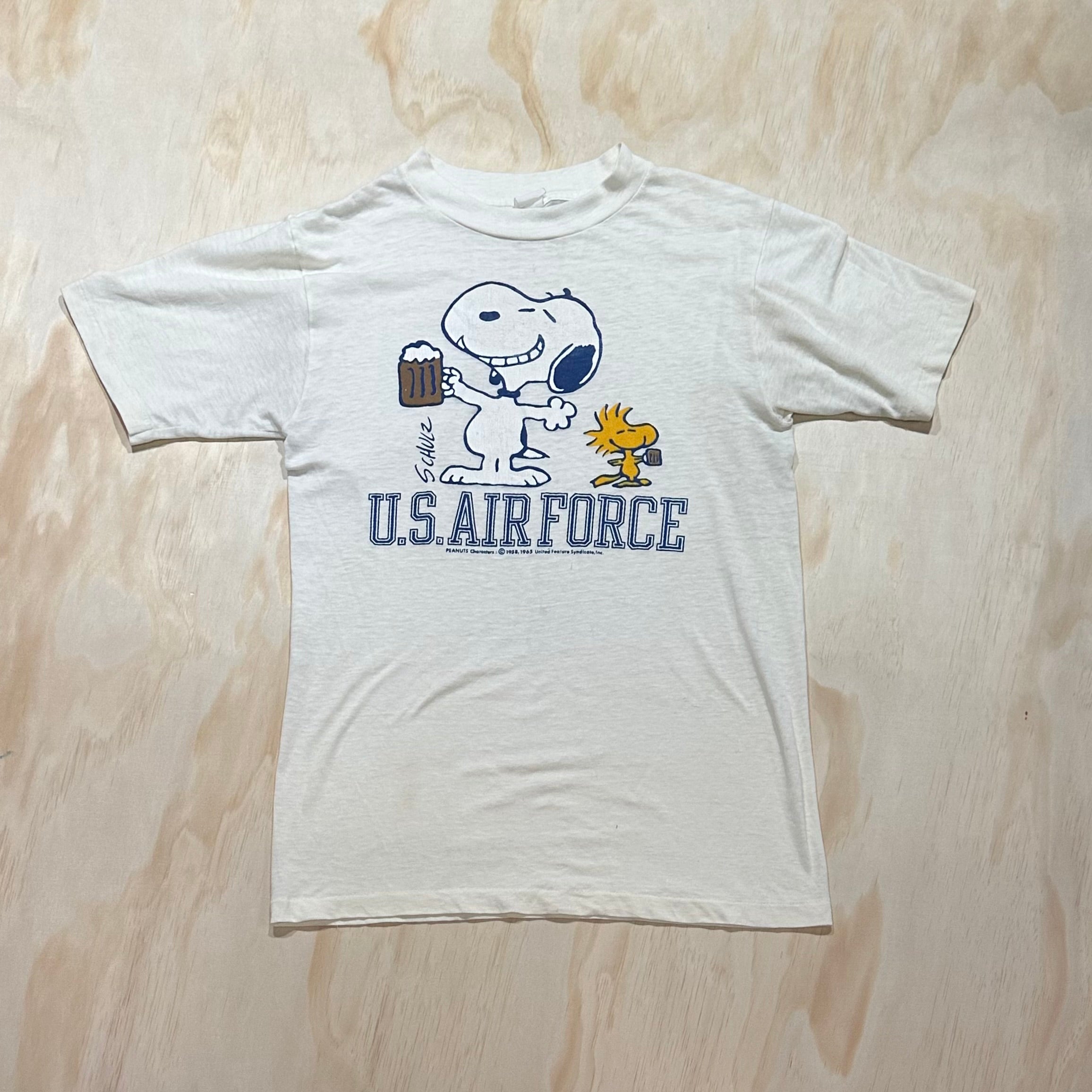BUZZ RICKSON ×peanuts US AIR FORCE BUZZ×PEANUTSロングTシャツ「AIR FORCE ACADEMY」 BUZZ