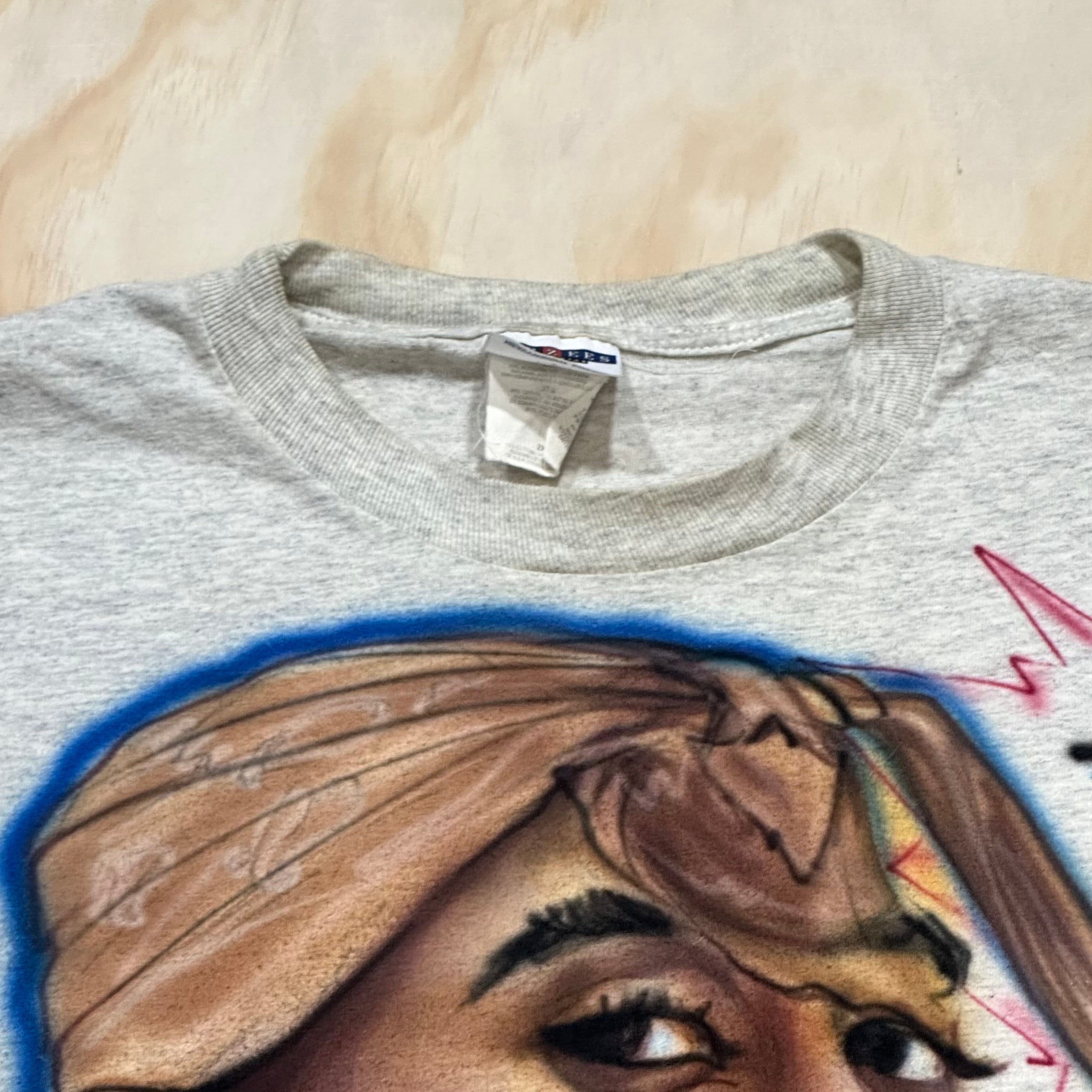 Vintage Tupac Shakur Air Brush 2pac Tee 'Thug 4 Lyfe' shirt
