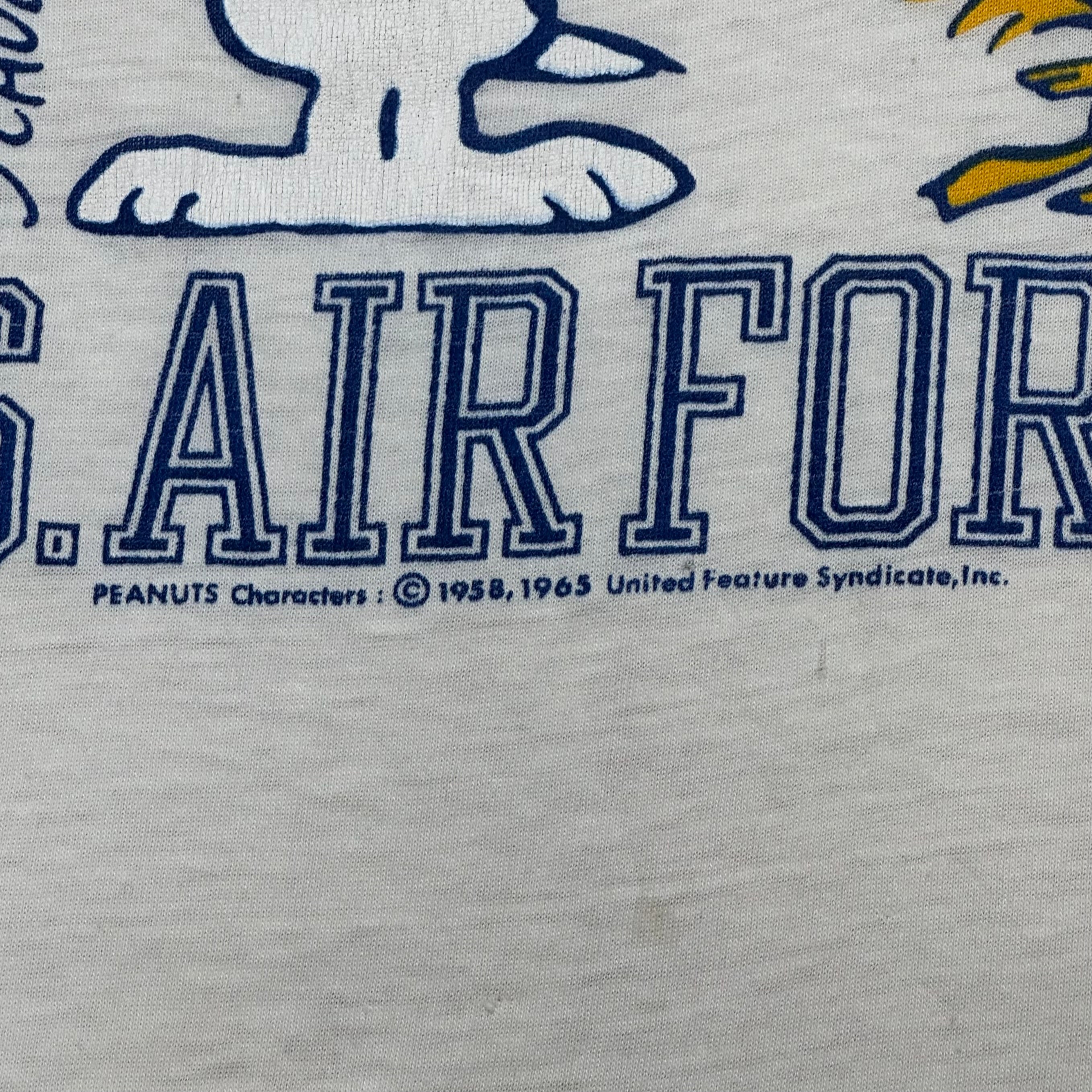Vintage U.S Air Force Peanuts Characters shirt – Mintage Vintage