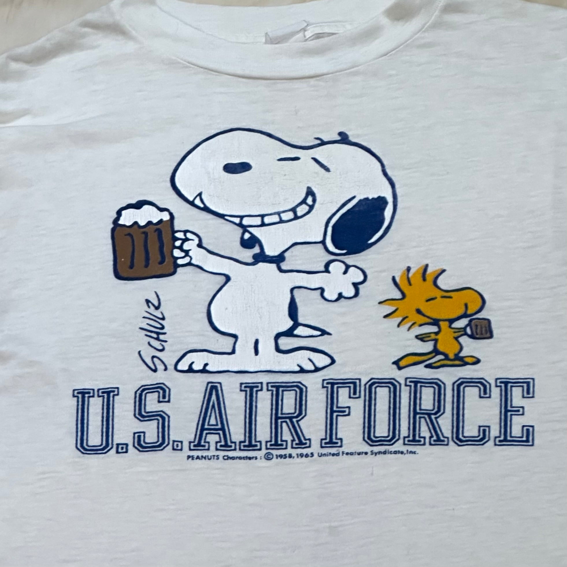 Vintage U.S Air Force Peanuts Characters shirt – Mintage Vintage